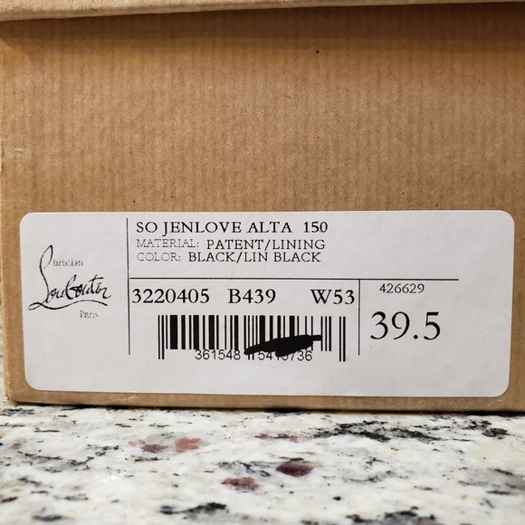 Christian Louboutin Black and Red Heels - Picture 12 of 12